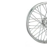 Custom Chrome Stainless Steel 16" Spokes Fit For Harley Sportster Rear 16" Drop Center Rims